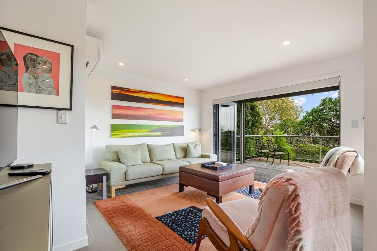 Stylish And Serene Living In Kohimarama Auckland Exteriör bild